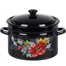 Кастрюля эм. 8,0л цил. 